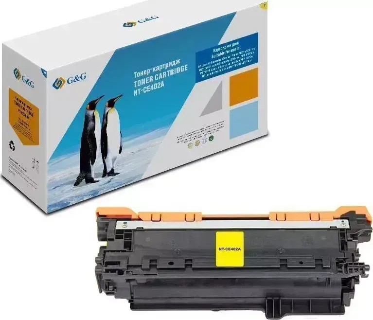 Расходный материал для печати    G&G NT-CE402A желтый