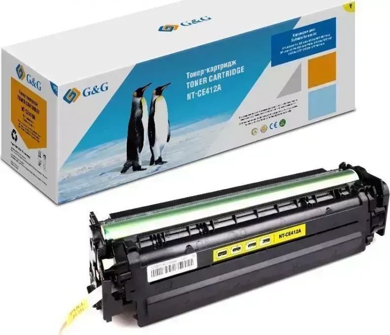 Расходный материал для печати    G&G NT-CE412A желтый