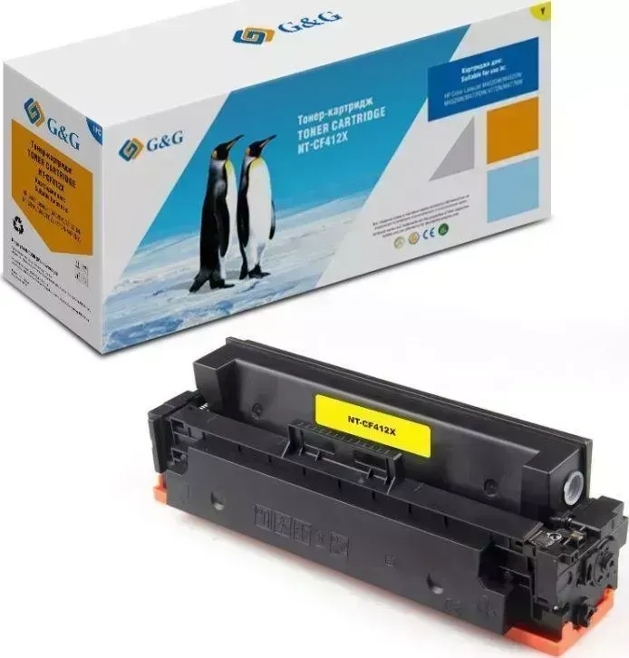 Расходный материал для печати    G&G NT-CF412X желтый