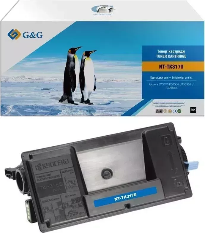 Расходный материал для печати    G&G NT-TK3170 черный
