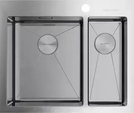 Мойка кухонная OMOIKIRI Akisame 60-2-IN-L нержавеющая сталь