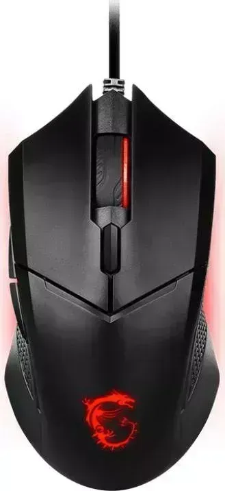 Мышь компьютерная MSI Clutch GM08 черный (S12-0401810-CLA)