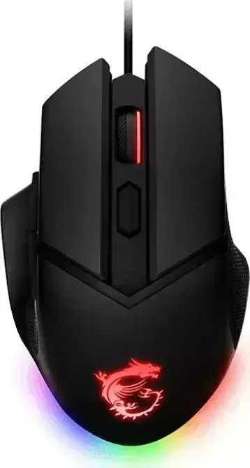 Мышь компьютерная MSI Clutch GM20 ELITE черный (S12-0401870-C54)