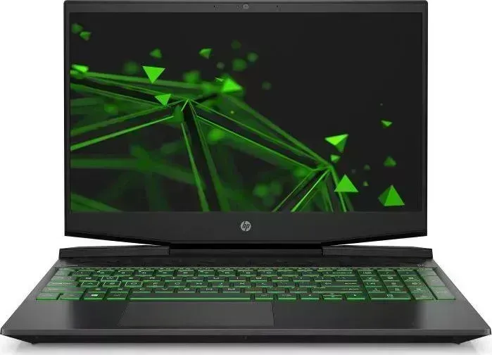 Ноутбук HP Pavilion Gaming 17-cd1016ur DOS черный/зеленый (1A8P9EA)