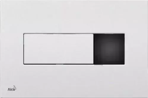 Кнопка смыва  Alca plast M370S белый подключение к сети