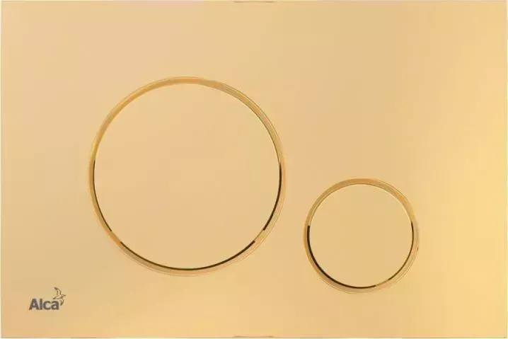 Кнопка смыва  Alca plast M675 золотой