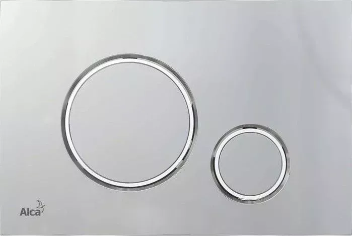 Кнопка смыва  Alca plast M772 хром-мат/хром-глянец