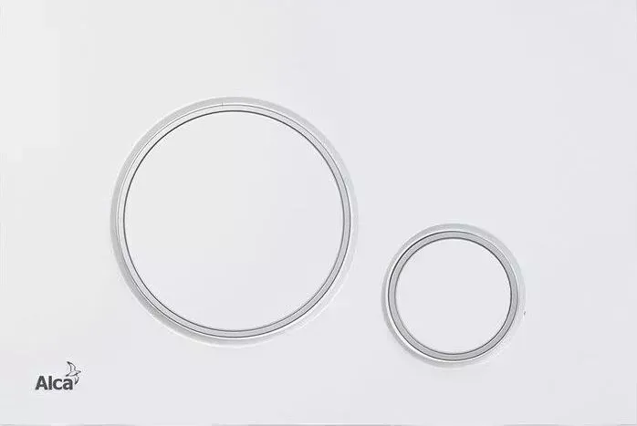 Кнопка смыва  Alca plast M776 белый/хром-глянец