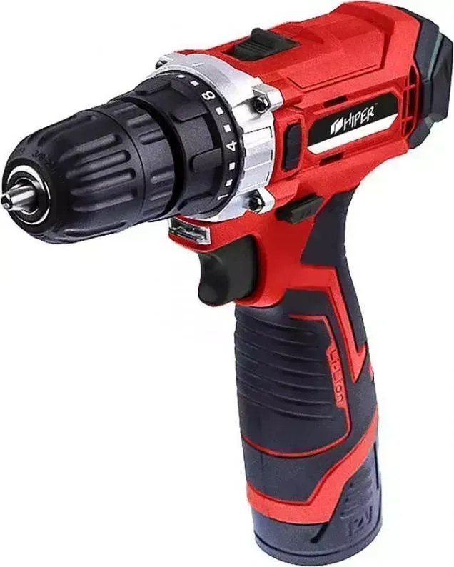 Дрель аккумуляторная  Hiper HCD12A (1акк)