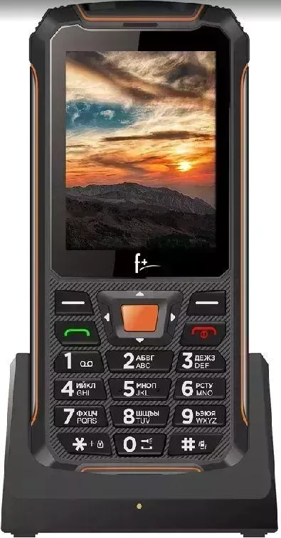 Мобильный телефон  F+ R280C Black/orange
