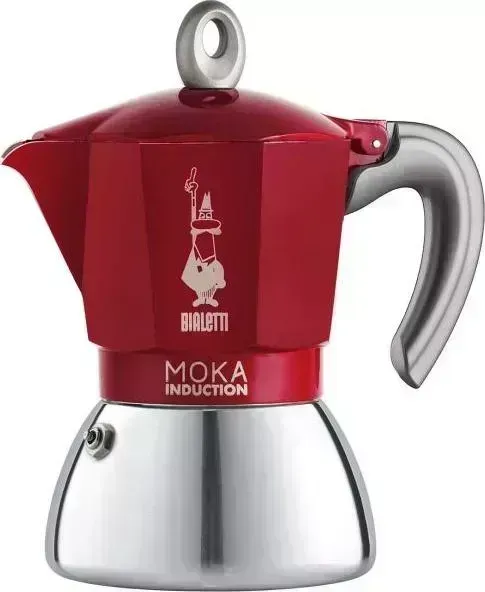 Кофеварка  Bialetti Moka Induction красный (6946)
