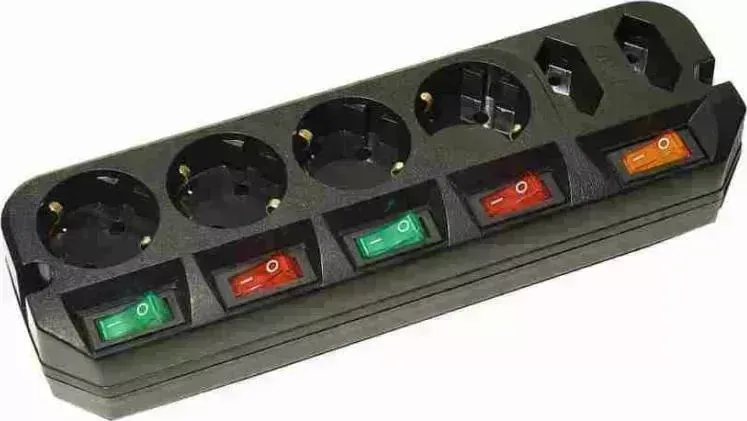 Удлинитель MOST A16 3м (6 розеток) черный