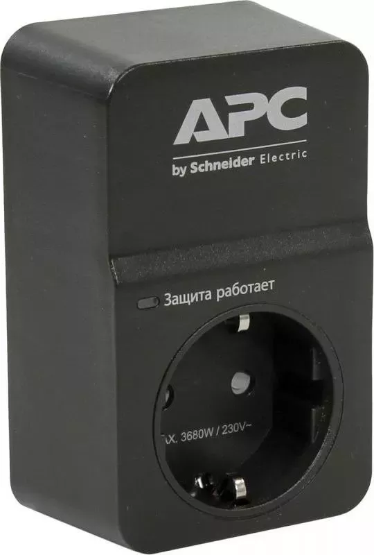 Сетевой фильтр APC by Schneider Electric PM1WB-RS (1 розетка) черный