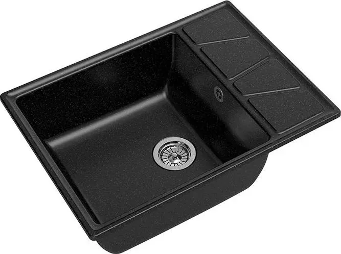 Мойка кухонная GranFest VERTEX GF-V-680L черный