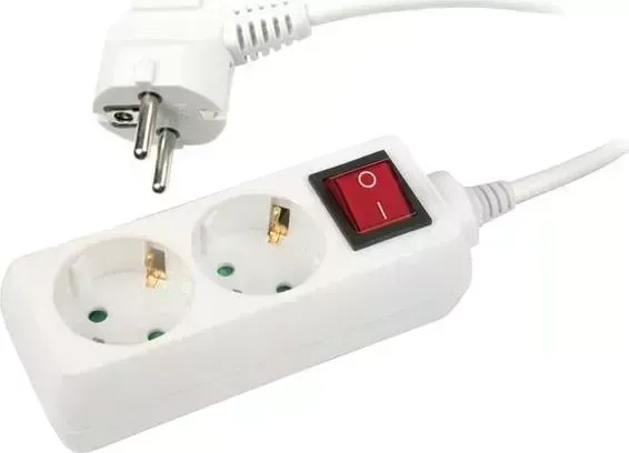 Удлинитель UNIEL S-GCD2-3B 2роз, 3м (02915)