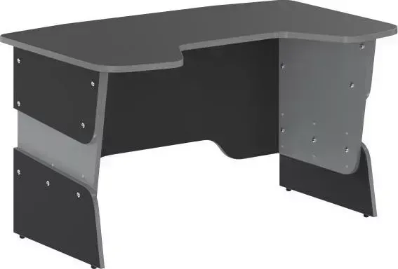 Стол компьютерный SKYLAND SkyLand STG 1385 Антрацит/Металлик 1360x850х681/745/809
