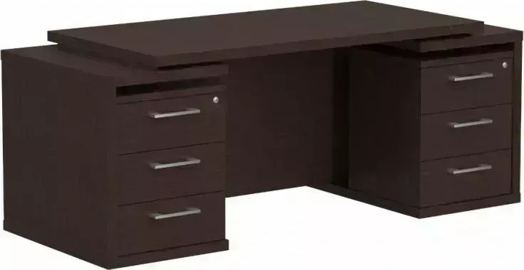 Стол письменный SKYLAND SkyLand TDT 197 2-х тумбовый, Венге Магия Z 1900х750х750