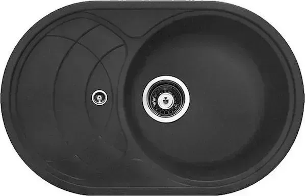 Мойка кухонная  Longran Eclipse ELG780.500 Onyx