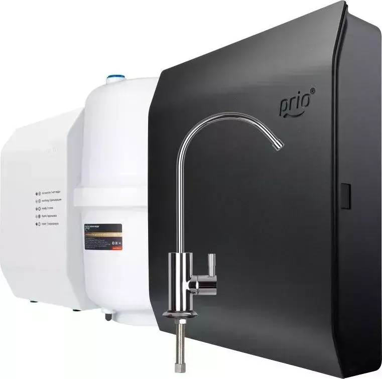 Фильтр для воды PRIO Новая вода Prio Новая Вода MO600 Expert Osmos черный 15л.