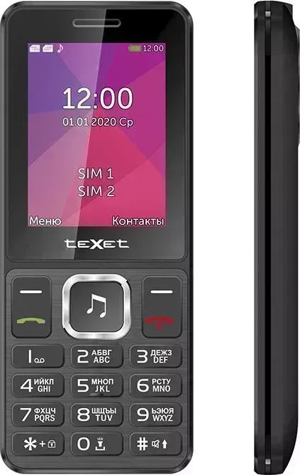 Мобильный телефон TeXet TM-301 черный