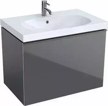 Тумба под раковину Geberit 500.611.JK.2 Acanto 740x535x476мм лавовый