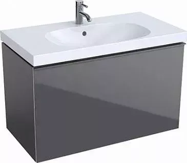 Тумба под раковину Geberit 500.612.JK.2 Acanto 890x535x476мм лавовый