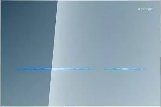 Кнопка смыва Geberit Sigma 80 116.090.SM.1 сенсорная, для унитаза(UP320) зеркальное стекло