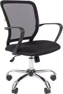 Кресло офисное CHAIRMAN 698 TW-01 черный хром