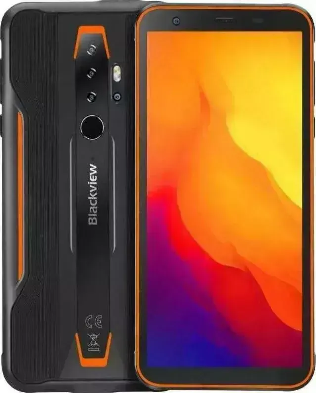 Смартфон  Blackview BV6300 32Gb черный/оранжевый