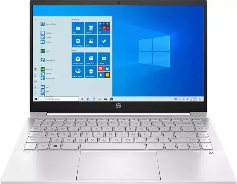 Ноутбук HP Pavilion 14-dv0029ur Win10 белый (2X2N7EA)