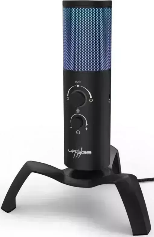 Микрофон HAMA Stream 750 HD Illuminated 2.5м черный