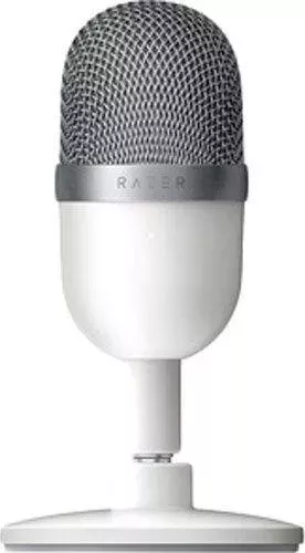 Микрофон RAZER Seiren Mini Mercury-Ultra-compact белый (rz19-03450300-r3m1)