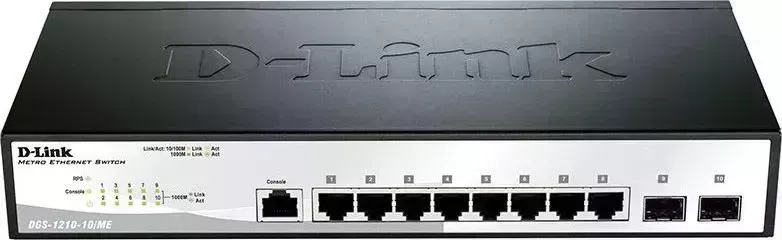 Коммутатор D-LINK DGS-1210-10/ME/A1A