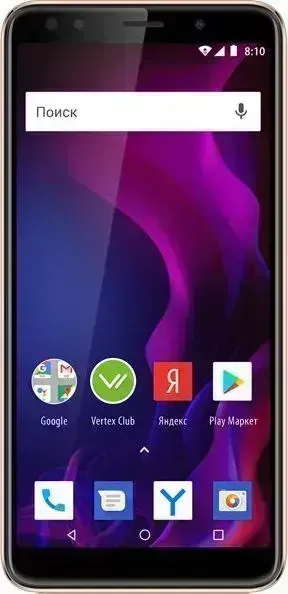 Смартфон VERTEX Impress Zeon 4G gold