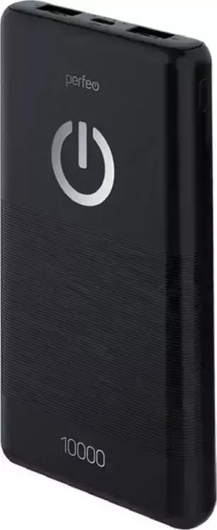 Внешний аккумулятор  Perfeo (PF-B4296) 10000Mah черный