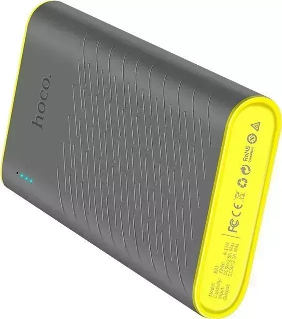 Внешний аккумулятор  Hoco B31 20000mAh серый