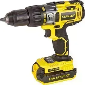 Дрель аккумуляторная STANLEY STDC18LHBK