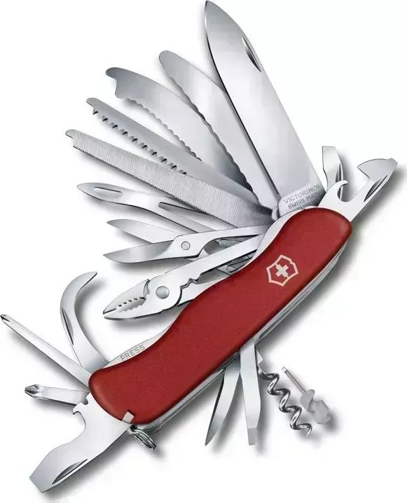 Нож Victorinox WORK CHAMP XL (0.8564.XL) красный