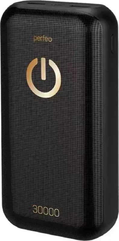 Внешний аккумулятор  Perfeo (PF-B4300) 30000mah черный