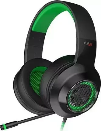Наушники  Edifier G4 черный/зеленый