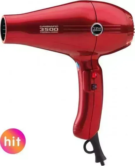 Фен  Gamma Piu 3500 Tormalionic бордовый (076КР/3500)