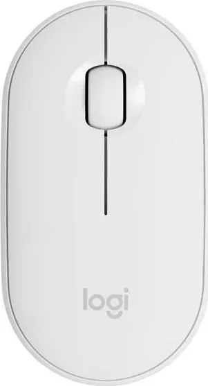 Мышь компьютерная LOGITECH Pebble M350 белый (910-005716)