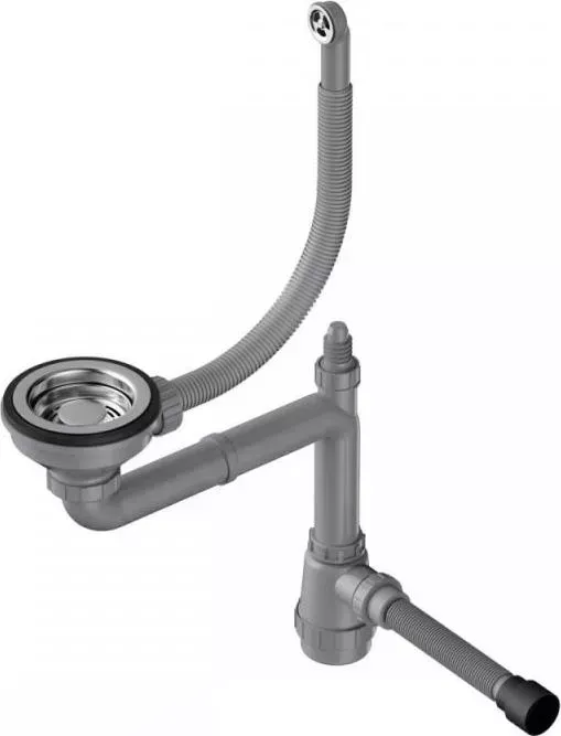 Сифон для кухонной мойки OMOIKIRI WK-1-R-IN-A