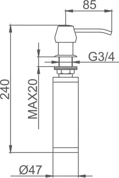 Дозатор Granula GR-1403 песок