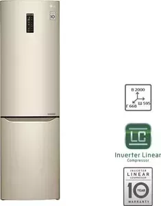 Холодильник LG GA-B499SGKZ