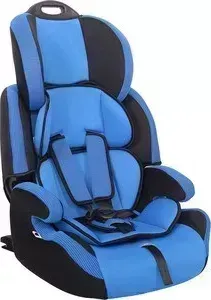 Автокресло SIGER Стар ISOFIX синий, 1-12 лет, 9-36 кг, группа 1/2/3