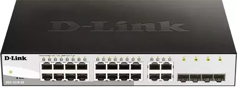 Коммутатор D-LINK DGS-1210-20/FL