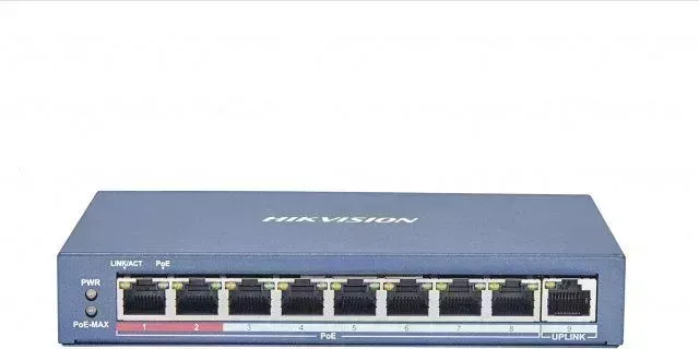 Коммутатор Hikvision DS-3E0109P-E(C)