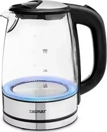 Чайник электрический ZELMER ZCK8024 GLASS/INOX