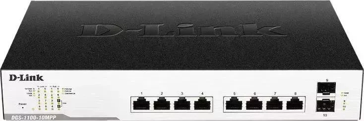 Коммутатор D-LINK DGS-1100-10MPP/C1A